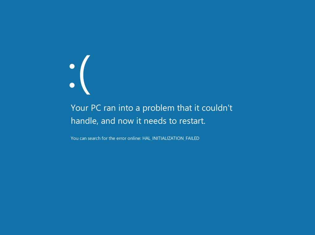 How to Handle Blue Screen Errors